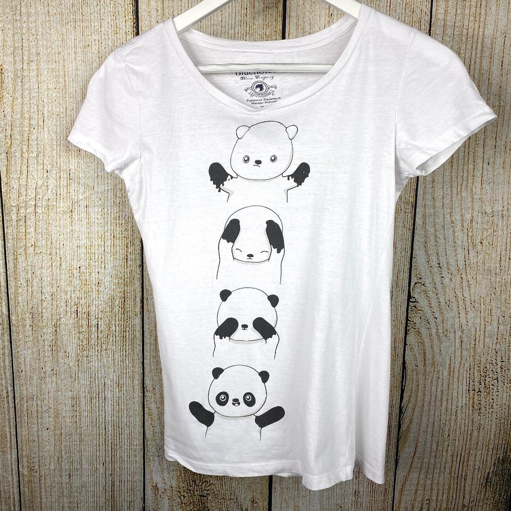 Bluenotes Denim Company White Bear Sz M long T-Shi
